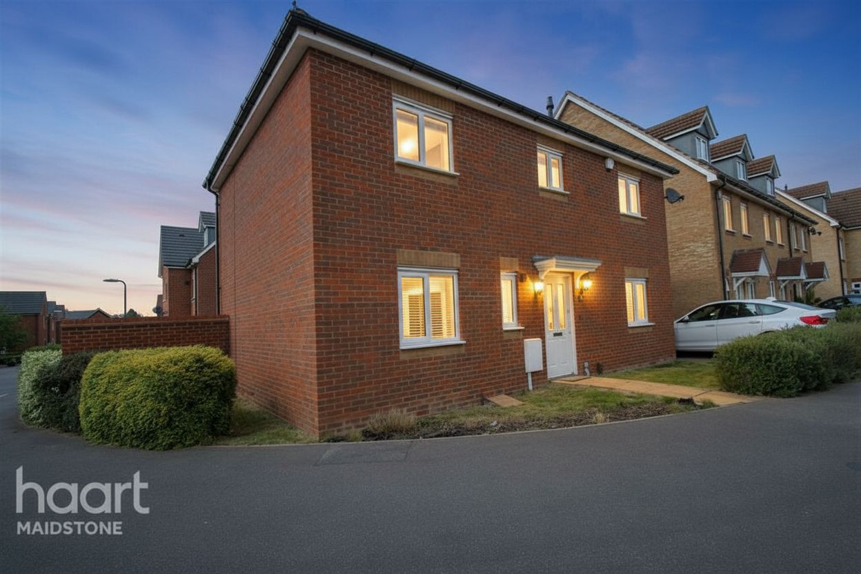 After: real estate exterior prepared for an AI property video
